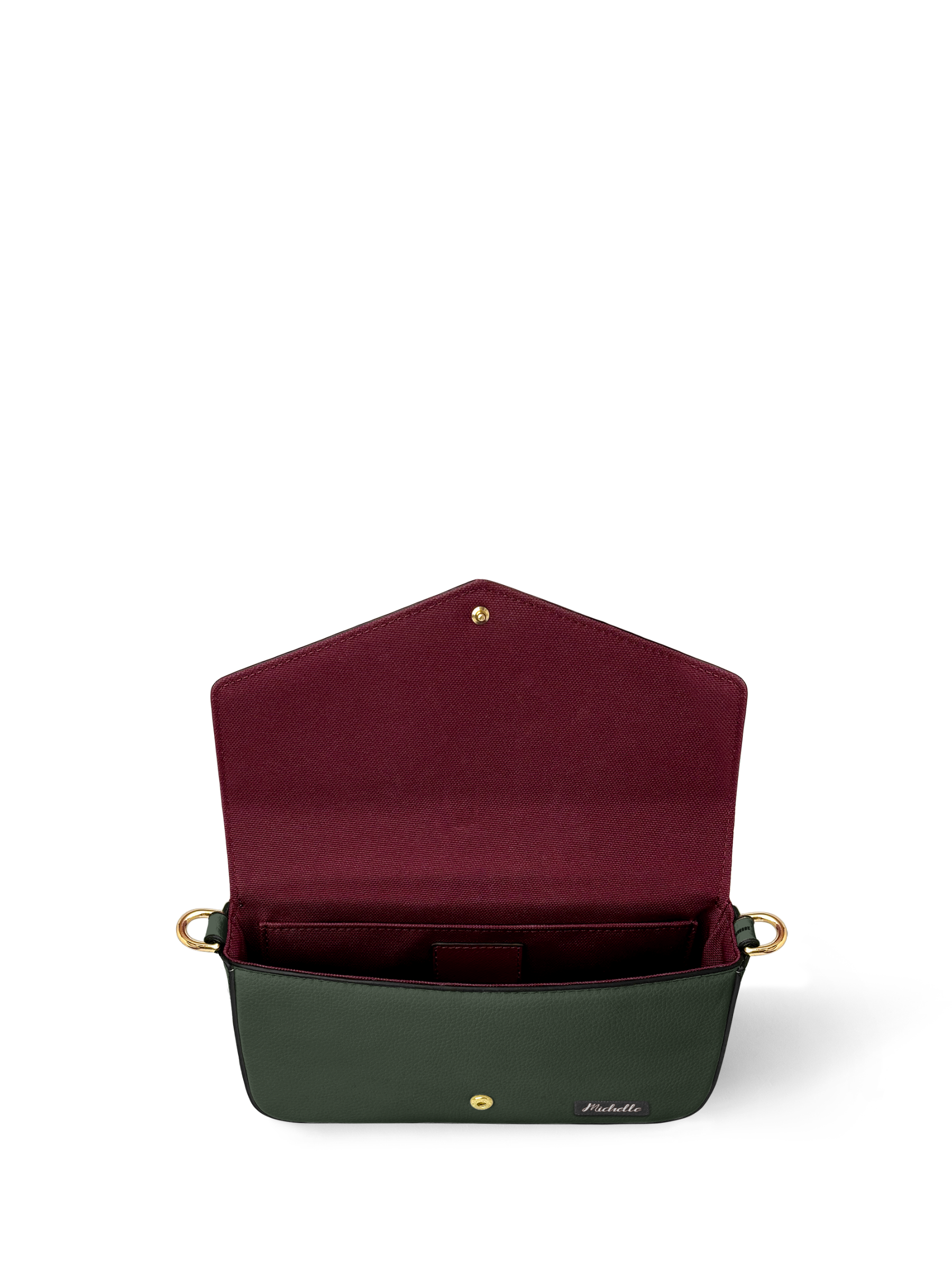 Let These Curls Do The Talking NNRZ22070343PZ Envelope Chain Crossbody Bag