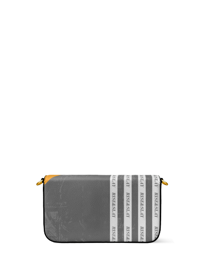 Rise & Slay - "Yenye" Black Envelope Chain Crossbody Bag