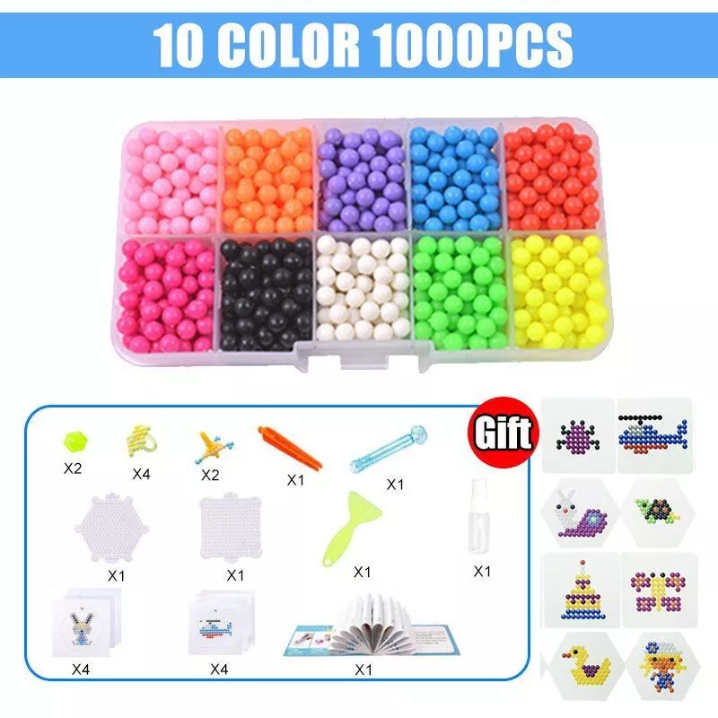 Water Mist Magic Beads: Creative DIY Puzzle Toy Set for Boys and Girls