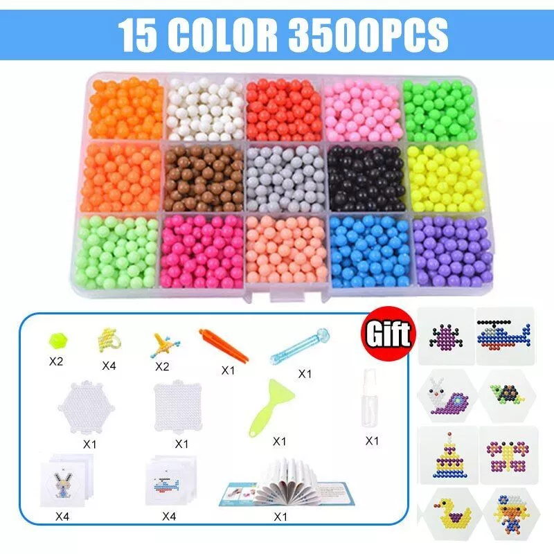 Water Mist Magic Beads: Creative DIY Puzzle Toy Set for Boys and Girls