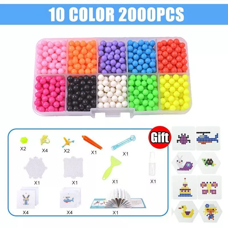 Water Mist Magic Beads: Creative DIY Puzzle Toy Set for Boys and Girls