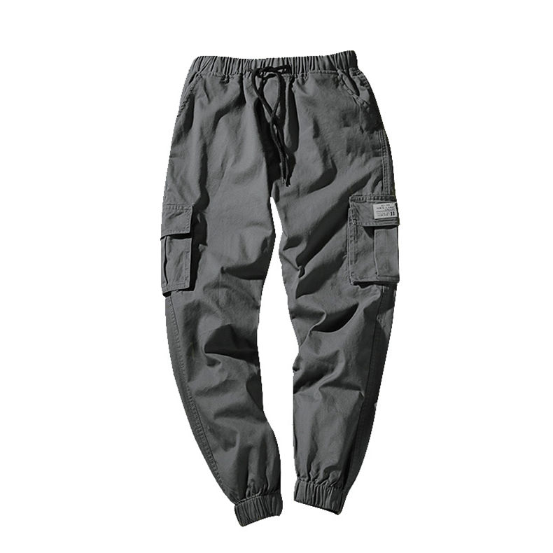 7XL Cargo Pants Men Quality Cotton Pencil Pants Male Washed Slim Fit Pants Mens Trousers Korean Brand MuLS Plus Size Casual Pant 04