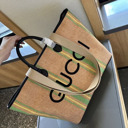 LARGE TOTE BAG WITH EMBROIDERY