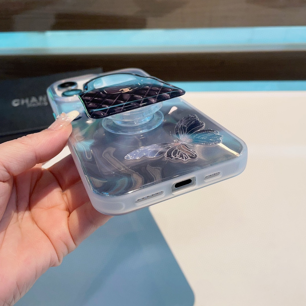 Water ripple shell pattern mobile phone case