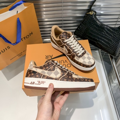 Air Force 1 Low "Virgil Abloh - Coffee" sneakers