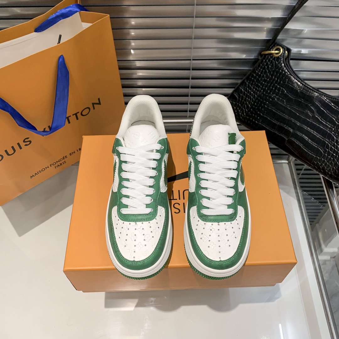 Air Force 1 Low "Virgil Abloh - White/Green" sneakers
