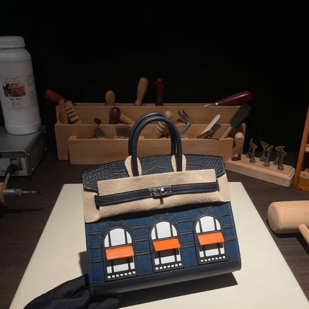 Birkin 20/25 Bag Night Faubourg (Night‑Blue House Limited Edition)