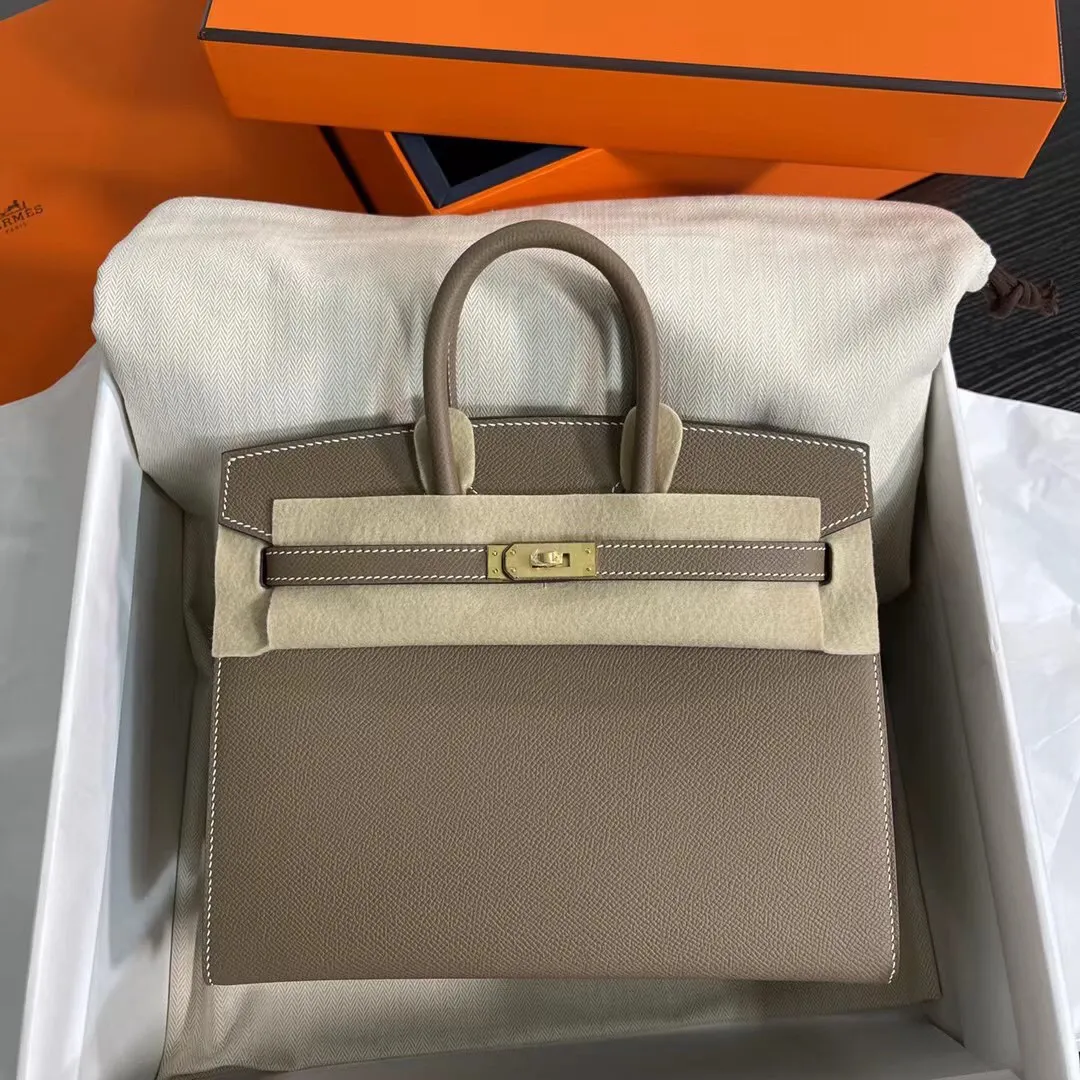 Birkin 25/30/35 Bag Étoupe (Taupe Greige) Epsom Leather