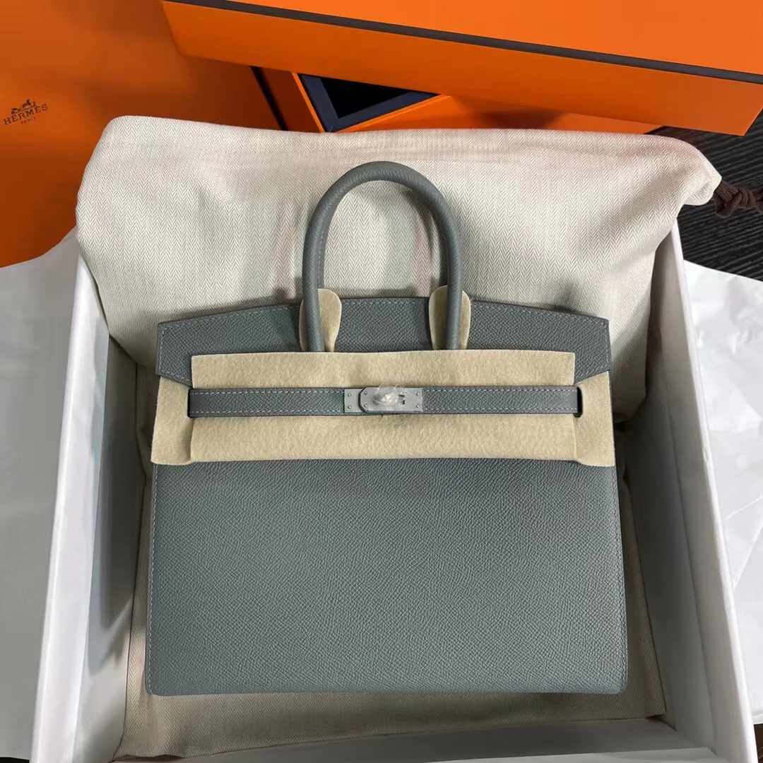Birkin 25/30/35 Bag Vert Amande (Almond Green) Epsom Leather
