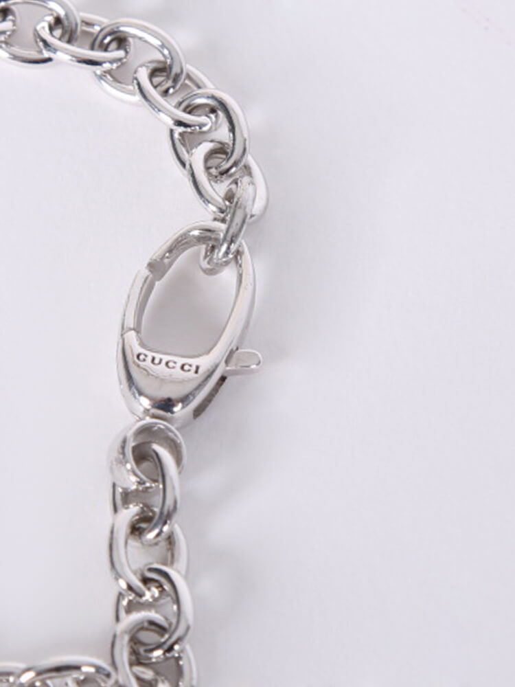1973 Detail Chain Bracelet Silver