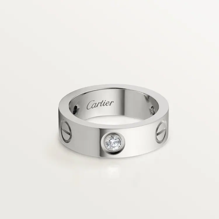 LOVE RING, 3 DIAMONDS