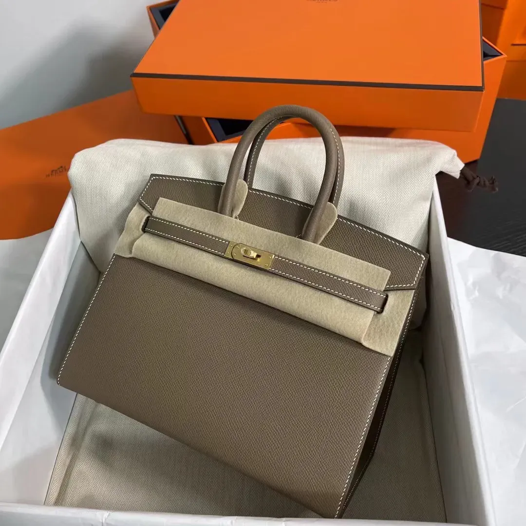 Birkin 25/30/35 Bag Étoupe (Taupe Greige) Epsom Leather