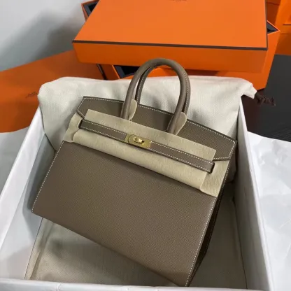 Birkin 25/30/35 Bag Étoupe (Taupe Greige) Epsom Leather