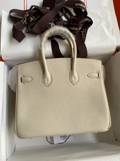 Birkin 25/30/35 Bag Nata Togo Leather