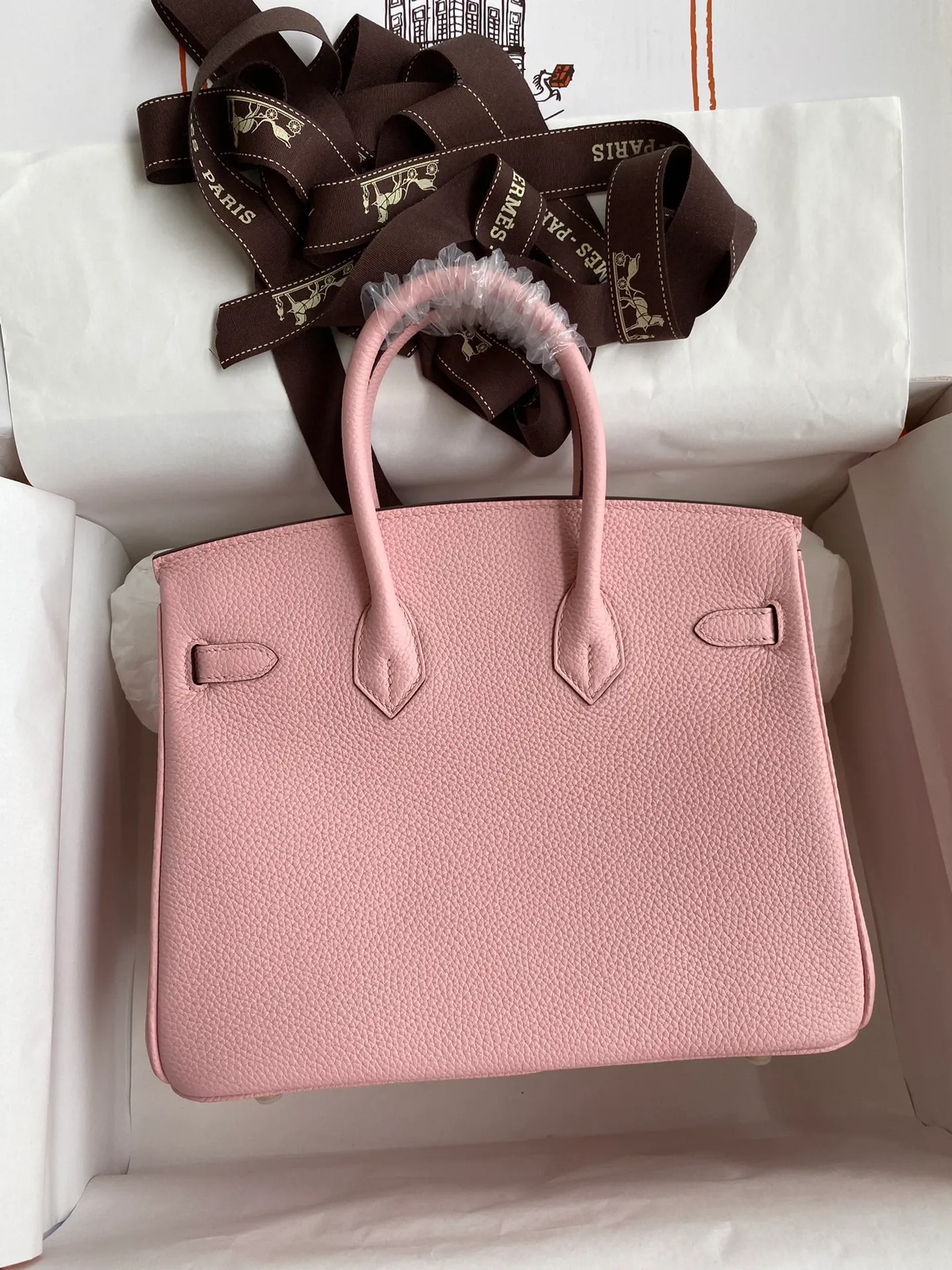 Birkin 25/30/35 Bag Rose Azalée (Lipstick Pink) Togo Leather