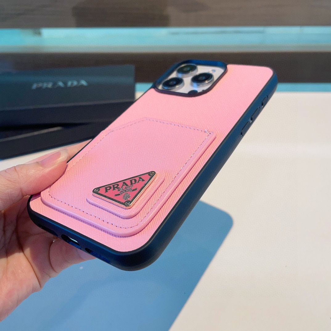 Crossgrain card pocket phone case