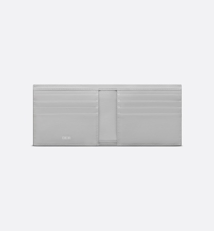Bifold Wallet Gray CD Diamond Canvas