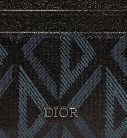 Card Holder Black CD Diamond Canvas