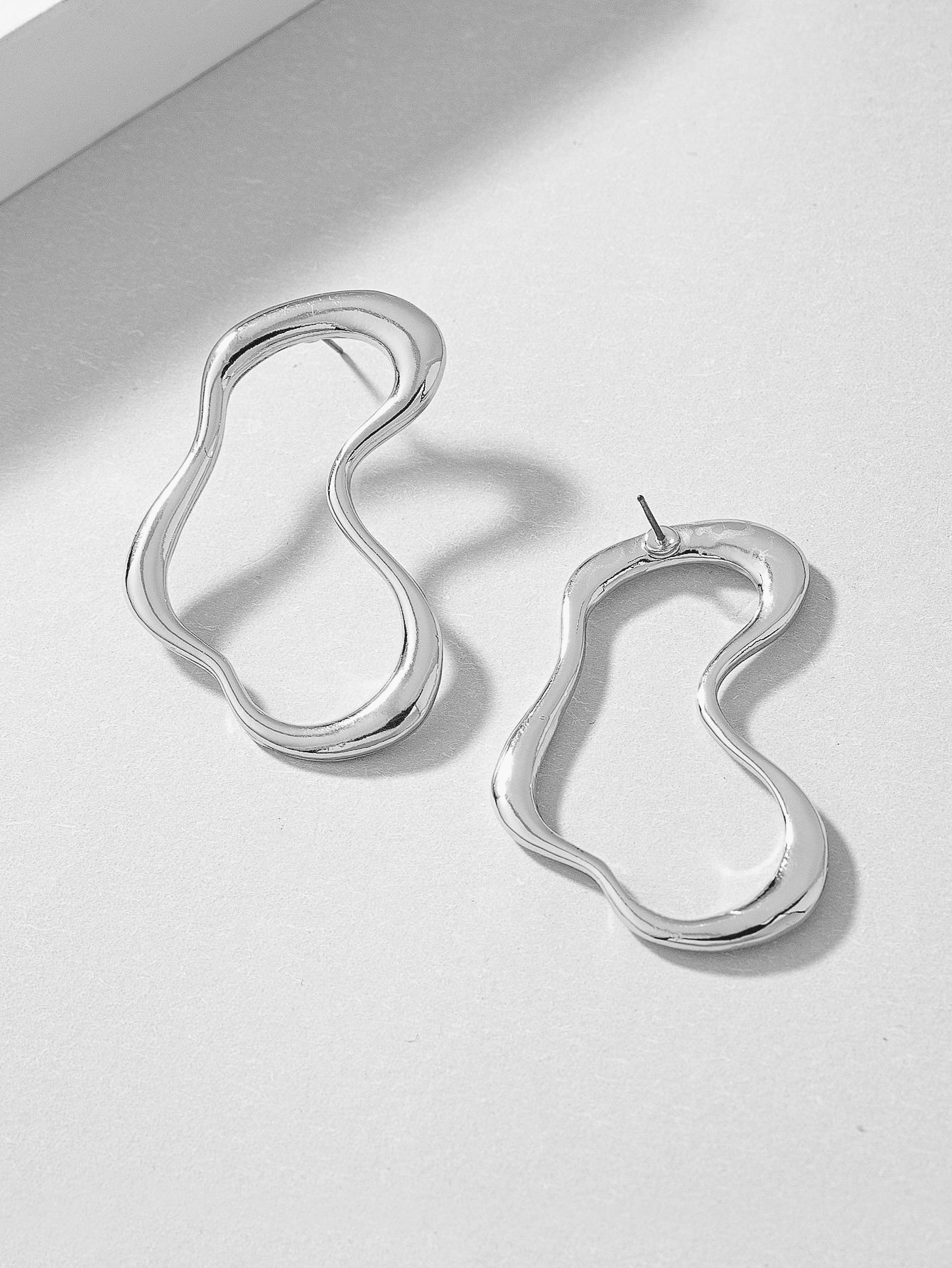 Structured Stud Earrings