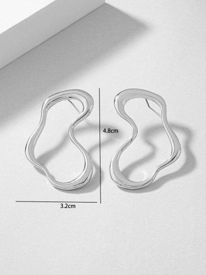 Structured Stud Earrings