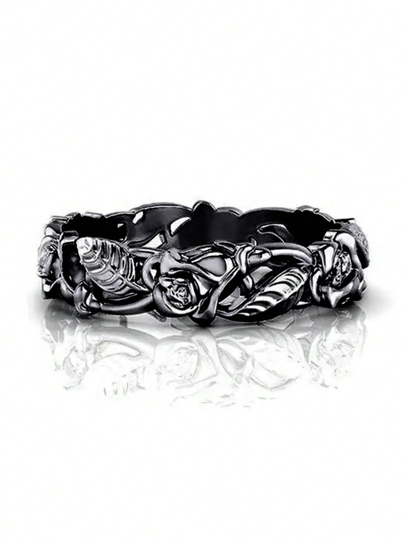 1 PC Elegant Flower Ring For Women