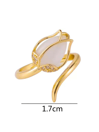 Faux Pearl Decor Ring
