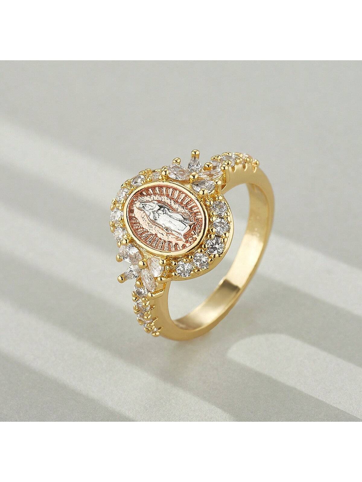 Tri-Color Virgencita Rings