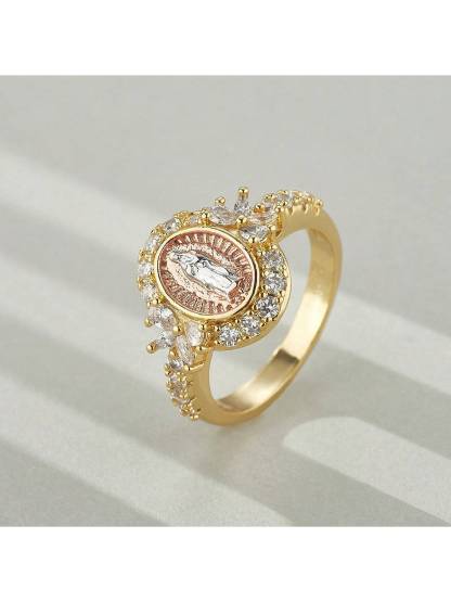 Tri-Color Virgencita Rings