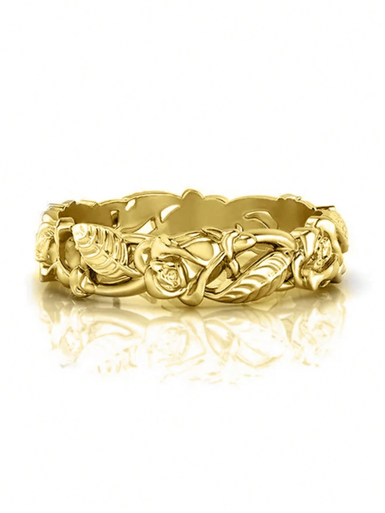 1 PC Elegant Flower Ring For Women