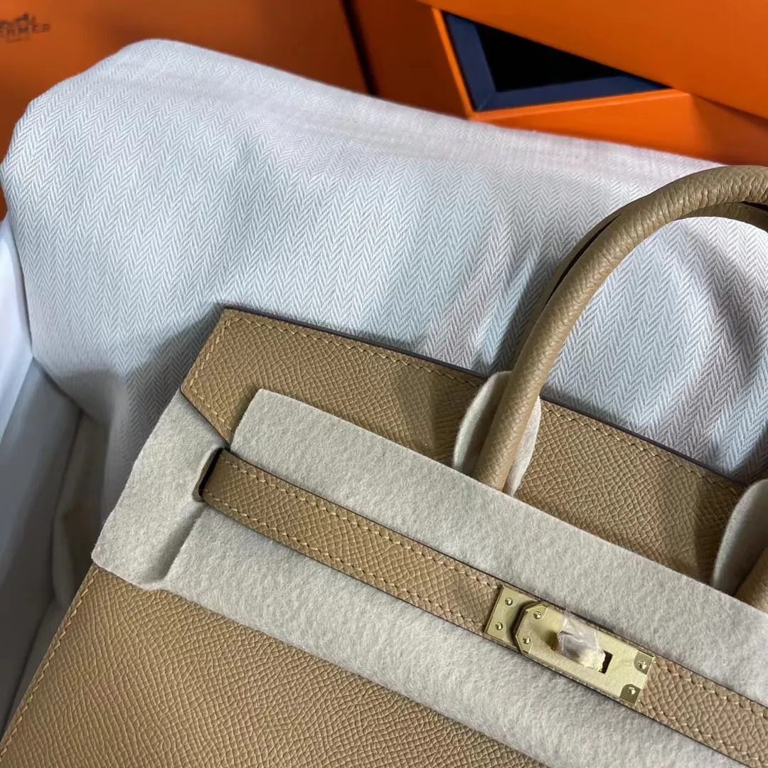 Birkin 25/30/35 Bag Biscuit (Cookie Beige) Epsom Leather