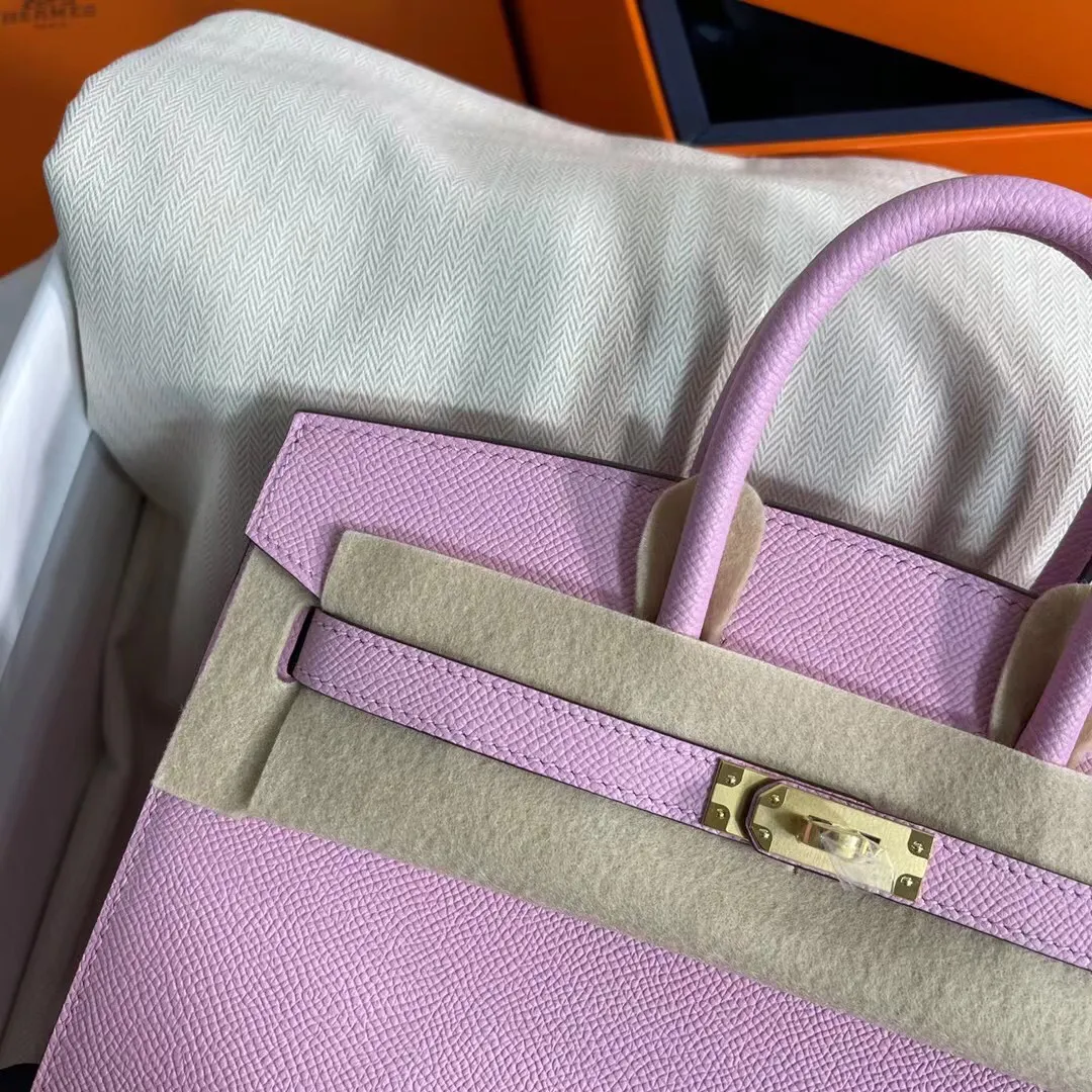 Birkin 25/30/35 Bag Mauve Sylvestre (Mallow Purple) Epsom Leather