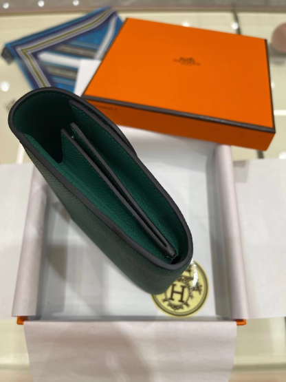Constance Mini 13 Bag Green Epsom Leather