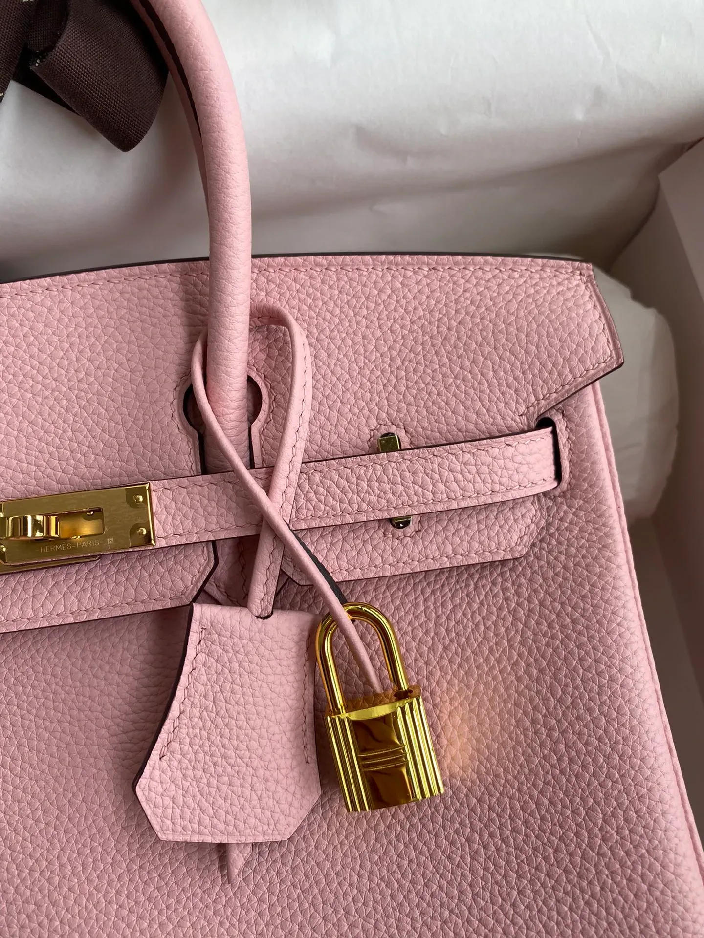 Birkin 25/30/35 Bag Rose Azalée (Lipstick Pink) Togo Leather