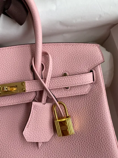 Birkin 25/30/35 Bag Rose Azalée (Lipstick Pink) Togo Leather