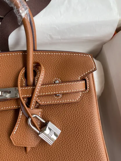 Birkin 25/30/35/40 Bag Gold (Golden‑Brown) Togo Leather
