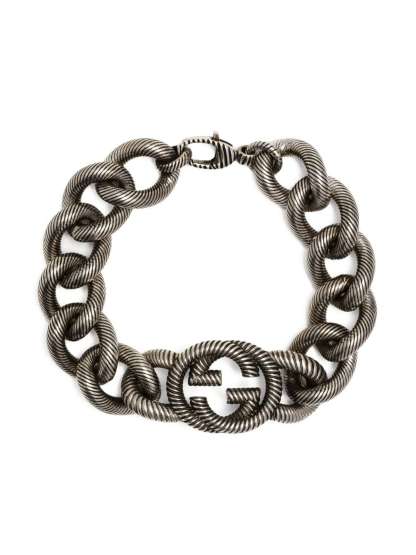 Interlocking G chain bracelet