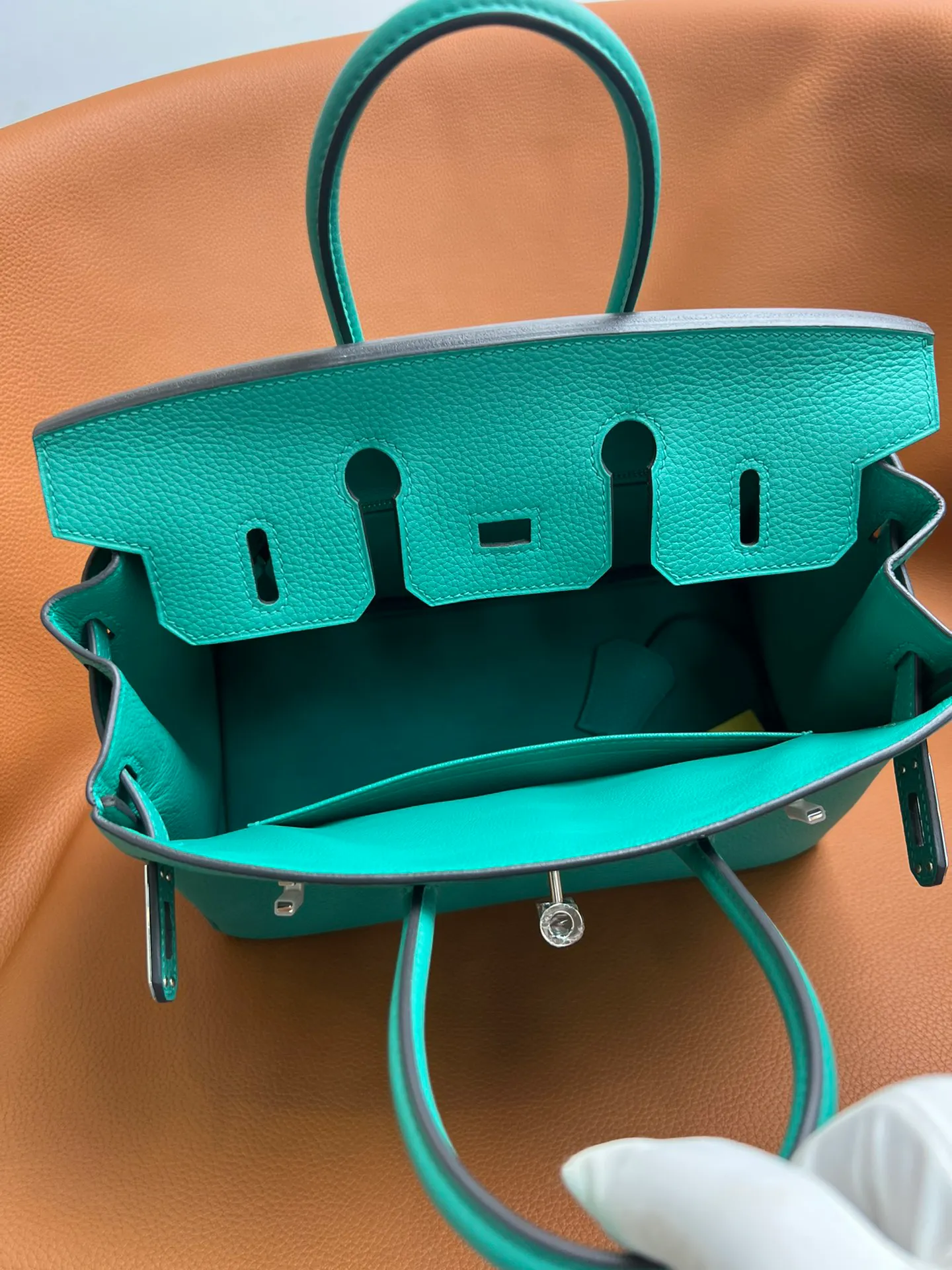 Birkin 25/30/35 Bag Vert Verone (Verona Green) Togo Leather