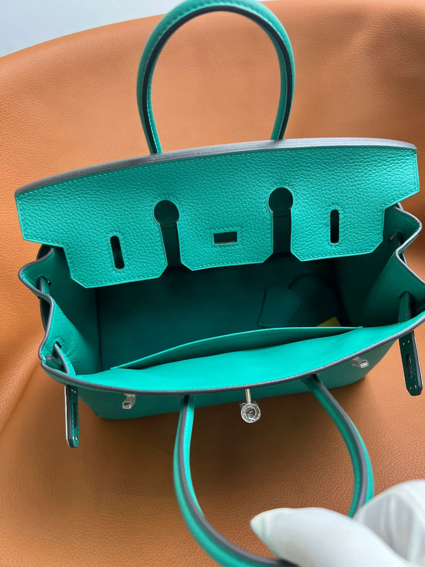 Birkin 25/30/35 Bag Vert Verone (Verona Green) Togo Leather