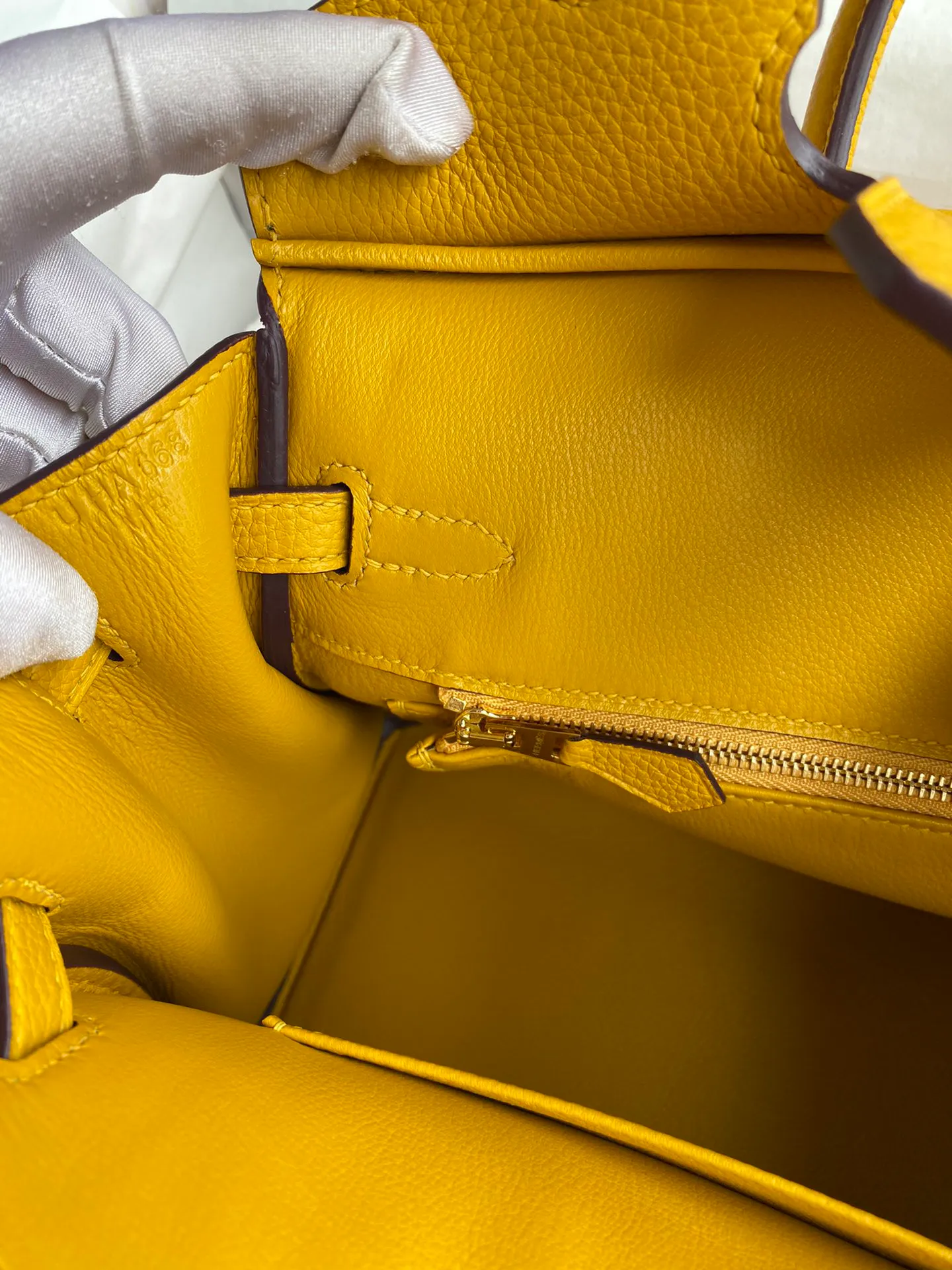 Birkin 25/30/35 Bag Jaune Ambre (Amber Yellow) Leather