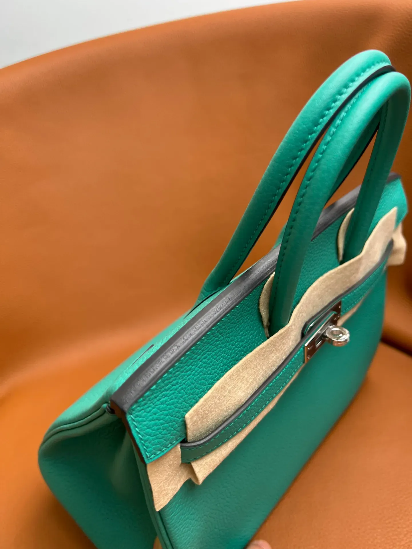 Birkin 25/30/35 Bag Vert Verone (Verona Green) Togo Leather