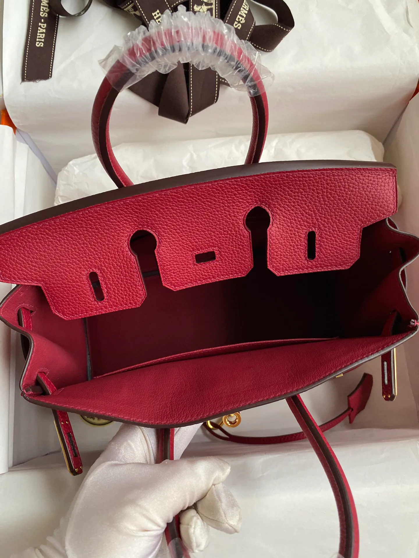 Birkin 25/30/35 Bag Rouge Grenat (Garnet Red) Leather