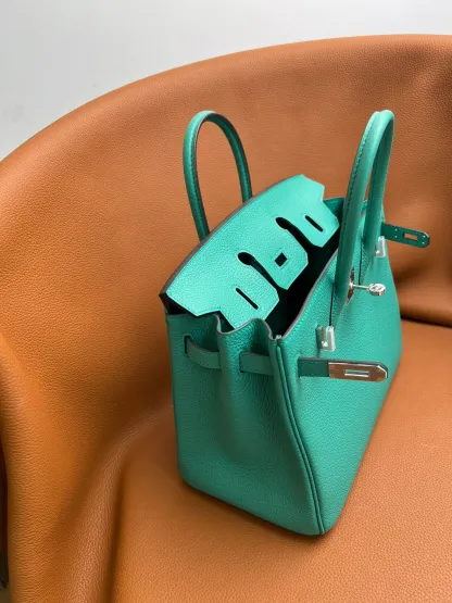 Birkin 25/30/35 Bag Vert Verone (Verona Green) Togo Leather