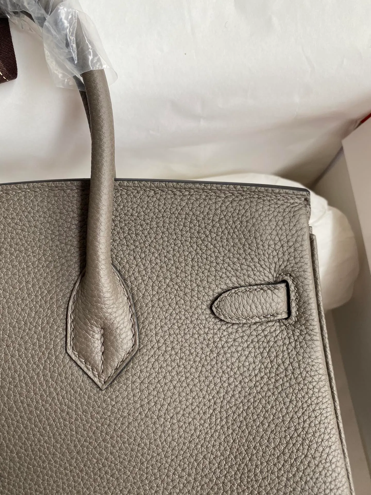 Birkin 25/30/35 Bag Etain (Pewter Grey) Leather