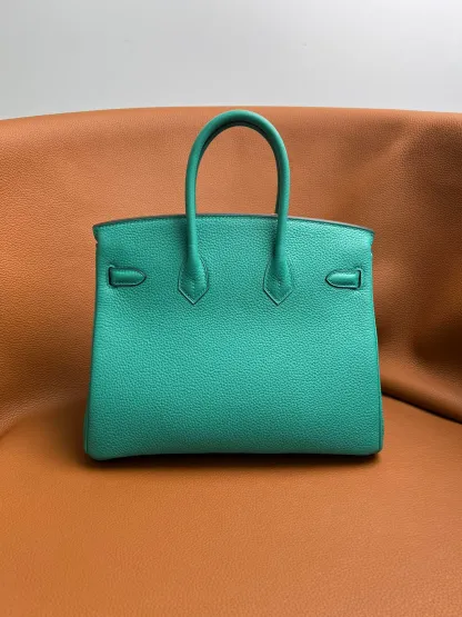 Birkin 25/30/35 Bag Vert Verone (Verona Green) Togo Leather