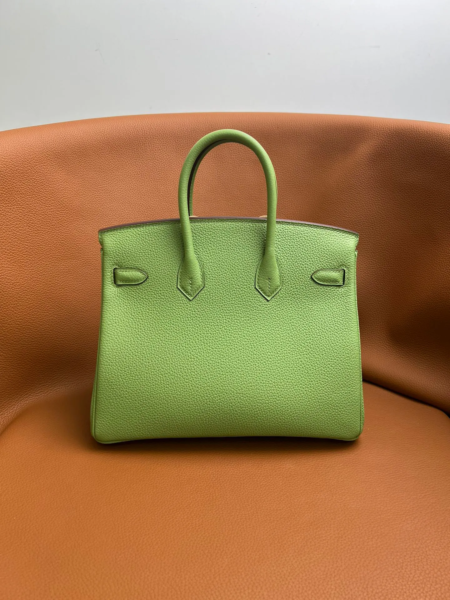 Birkin 25/30/35 Bag Vert Criquet (Avocado Green) Togo Leather