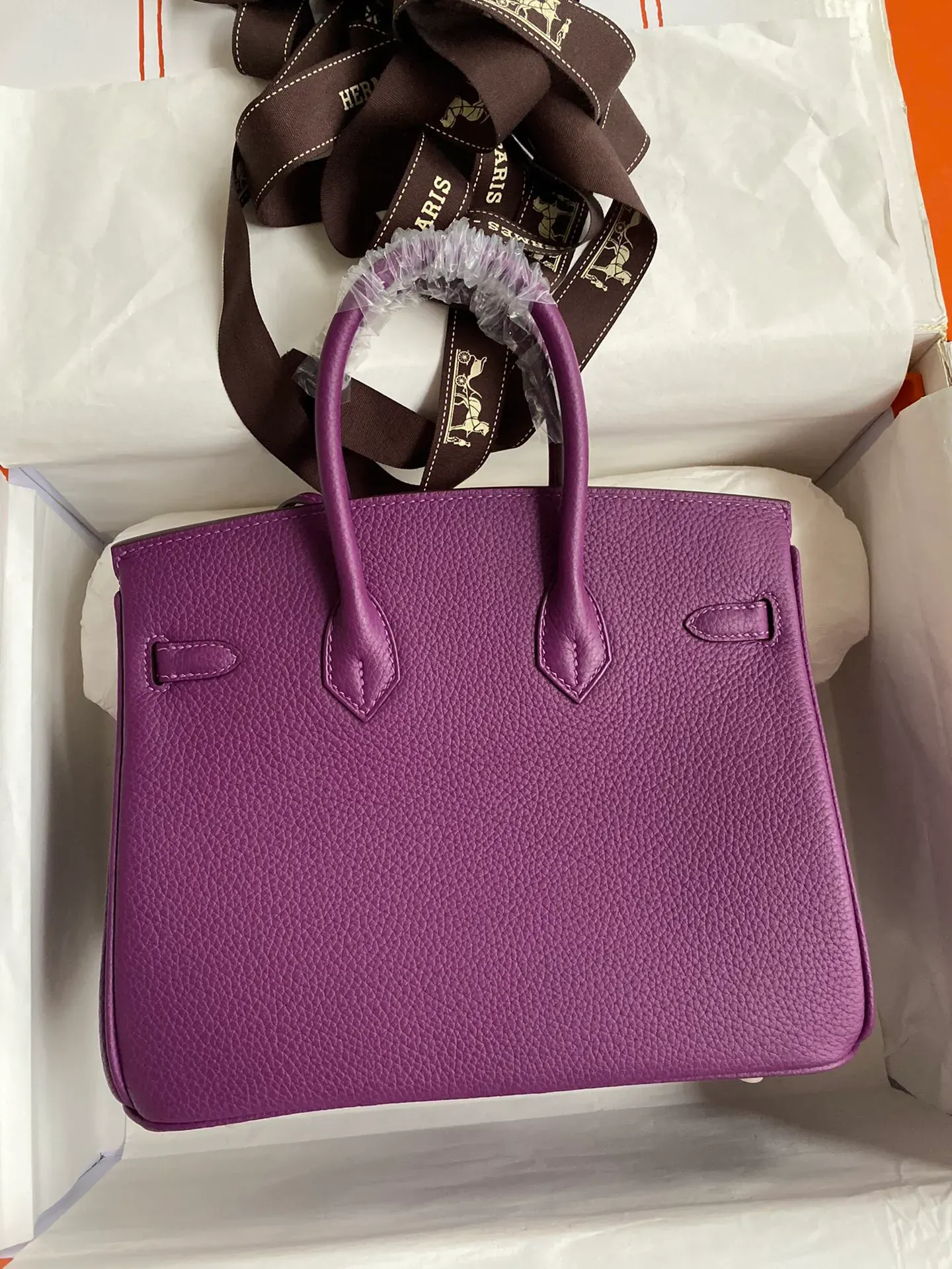 [Copy]Birkin 25/30/35 Bag Anemone (Sea Anemone Purple) Togo Leather