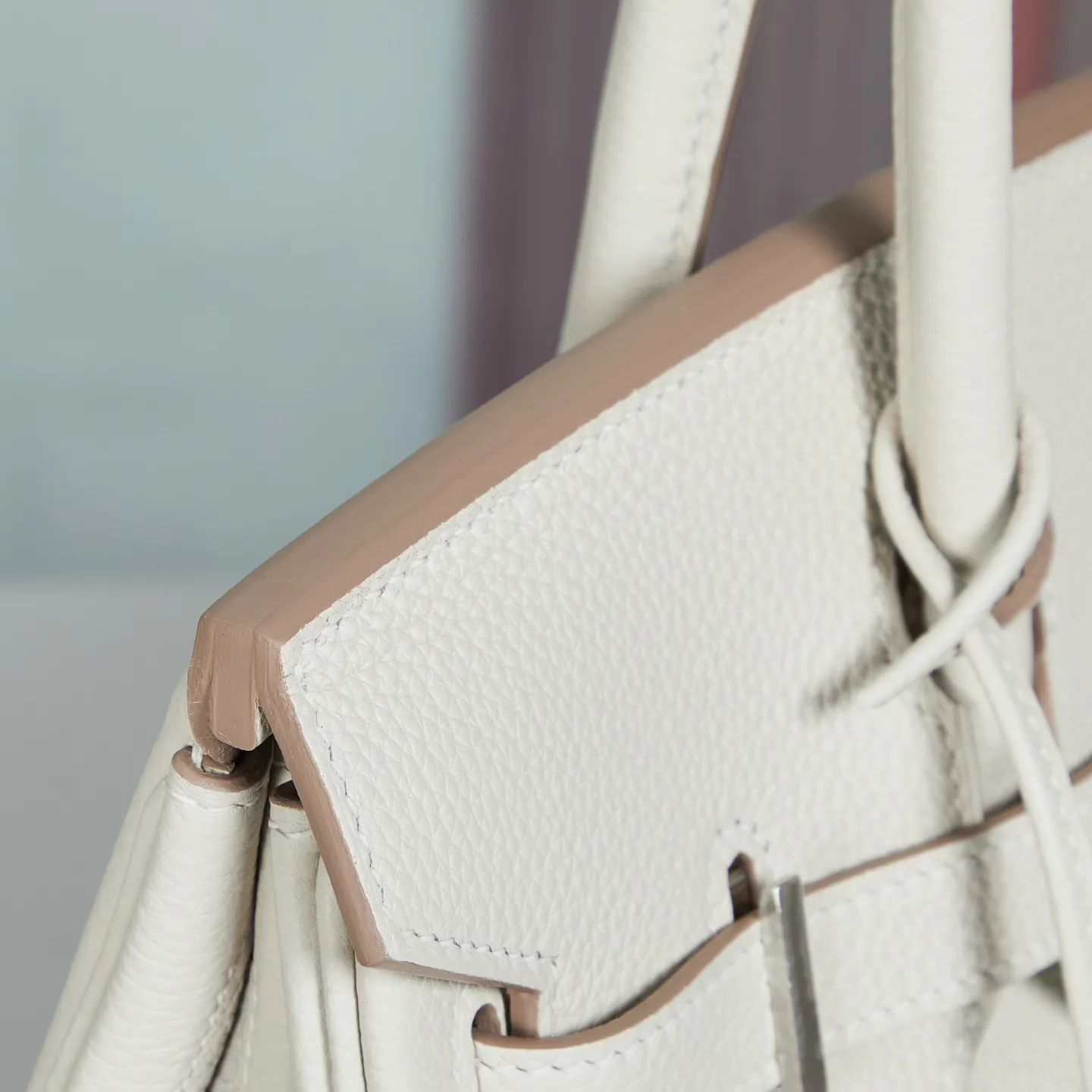 Birkin 25/30/35/40 Bag Nata (Cream White) Togo Leather