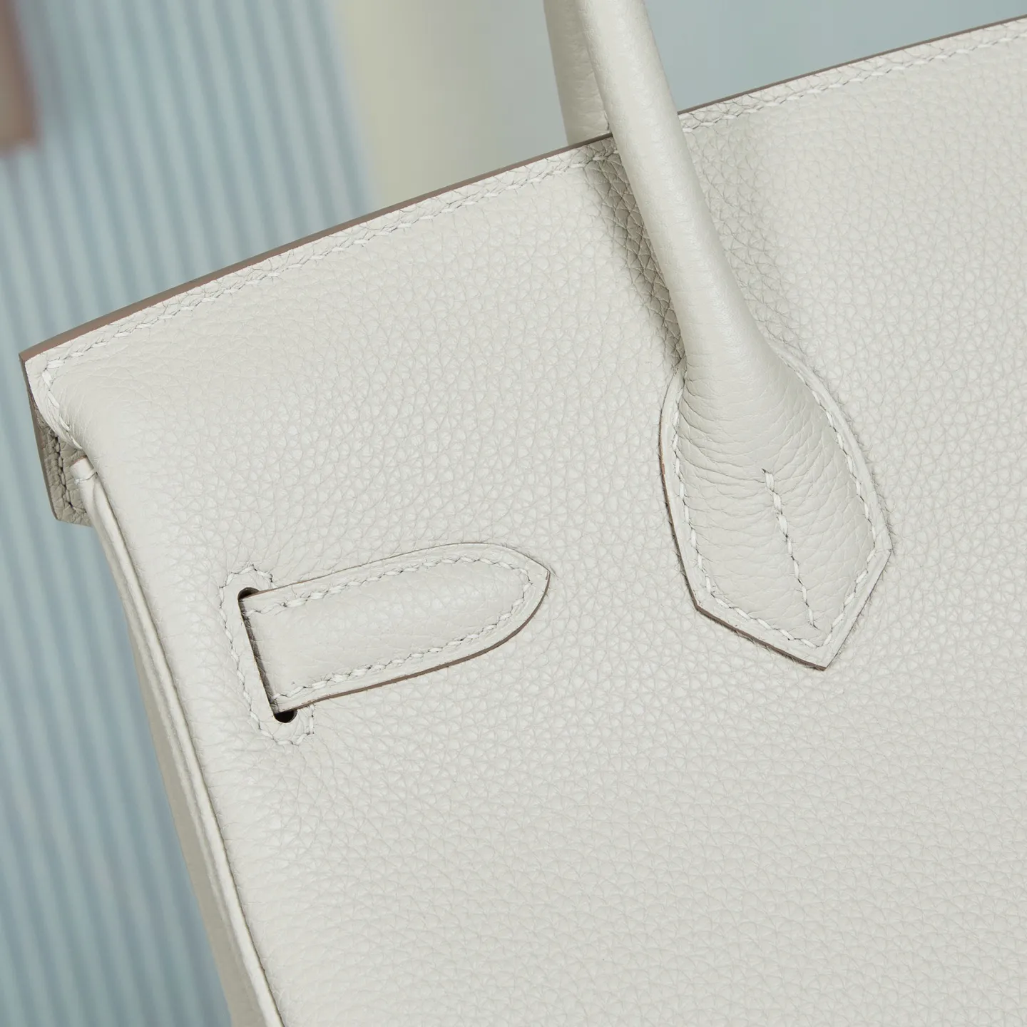 Birkin 25/30/35/40 Bag Nata (Cream White) Togo Leather