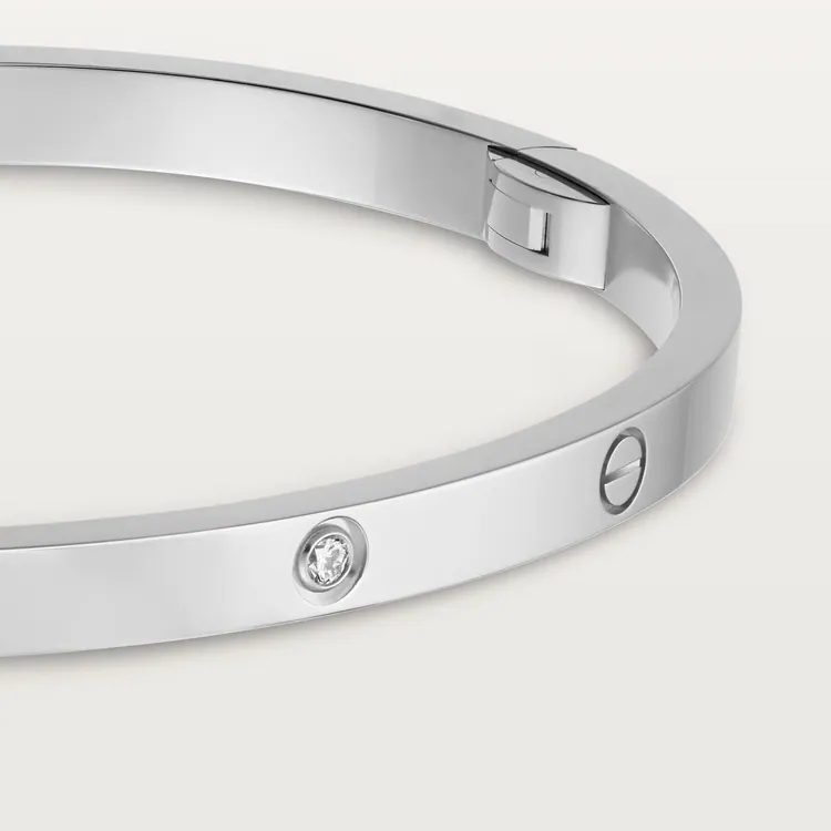 LOVE BRACELET, SMALL MODEL, 6 DIAMONDS