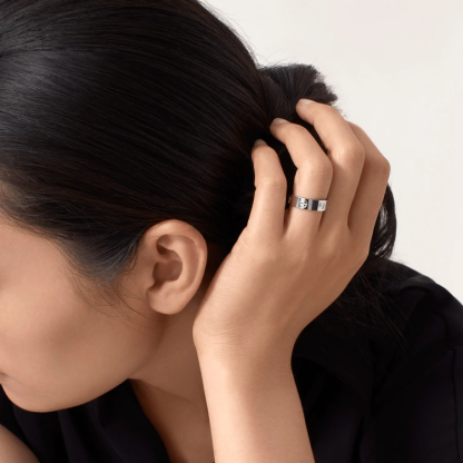 LOVE RING, 3 DIAMONDS